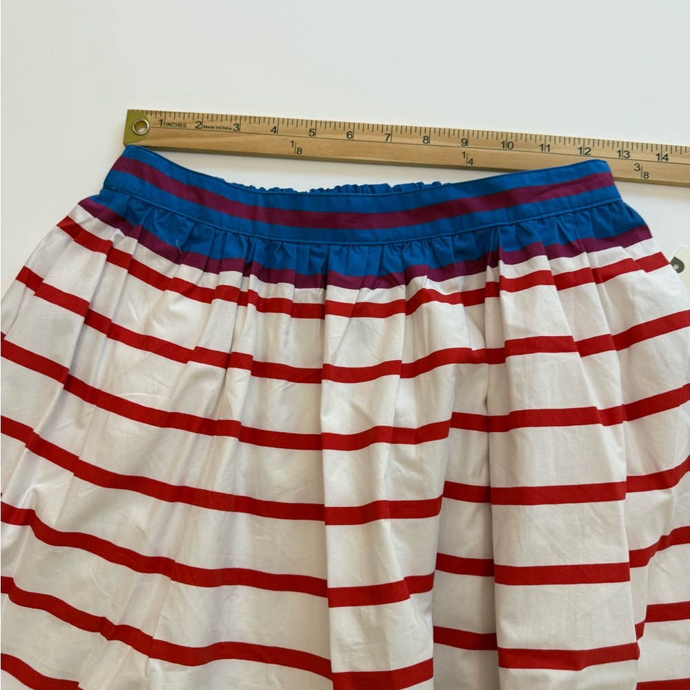 NWT Anthropologie Maeve The Jacie Poplin Printed Knee-Length Skirt Sz XS - Picture 5 of 13